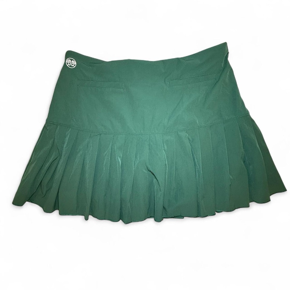 Renwick pleat bottom skort Golf Pickleball Hunter Green size Large - Picture 2 of 12